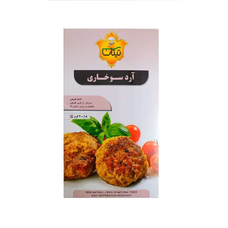 آرد سوخاری تیتان - 200 گرم