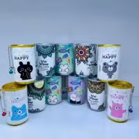 دستمال مرطوب قوطی طرح های مختلف