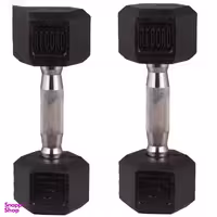 دمبل رکورد مدل N11 وزن 5 کیلوگرم بسته 2 عددی