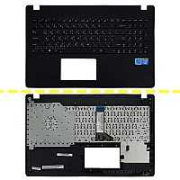 کیبرد لپ تاپ ایسوس X551 مشکی با قاب C خط و خش دار