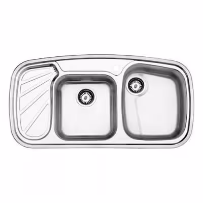 سینک ظرفشویی استیل البرز 611 توکار