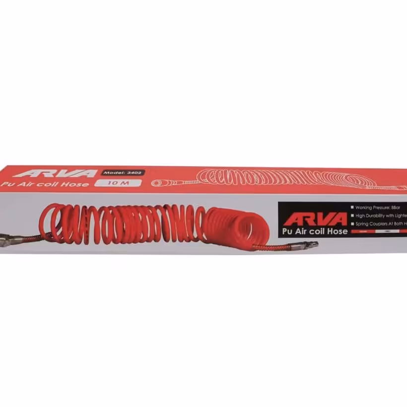شلنگ فنری 5متری قرمز آروا مدل3401