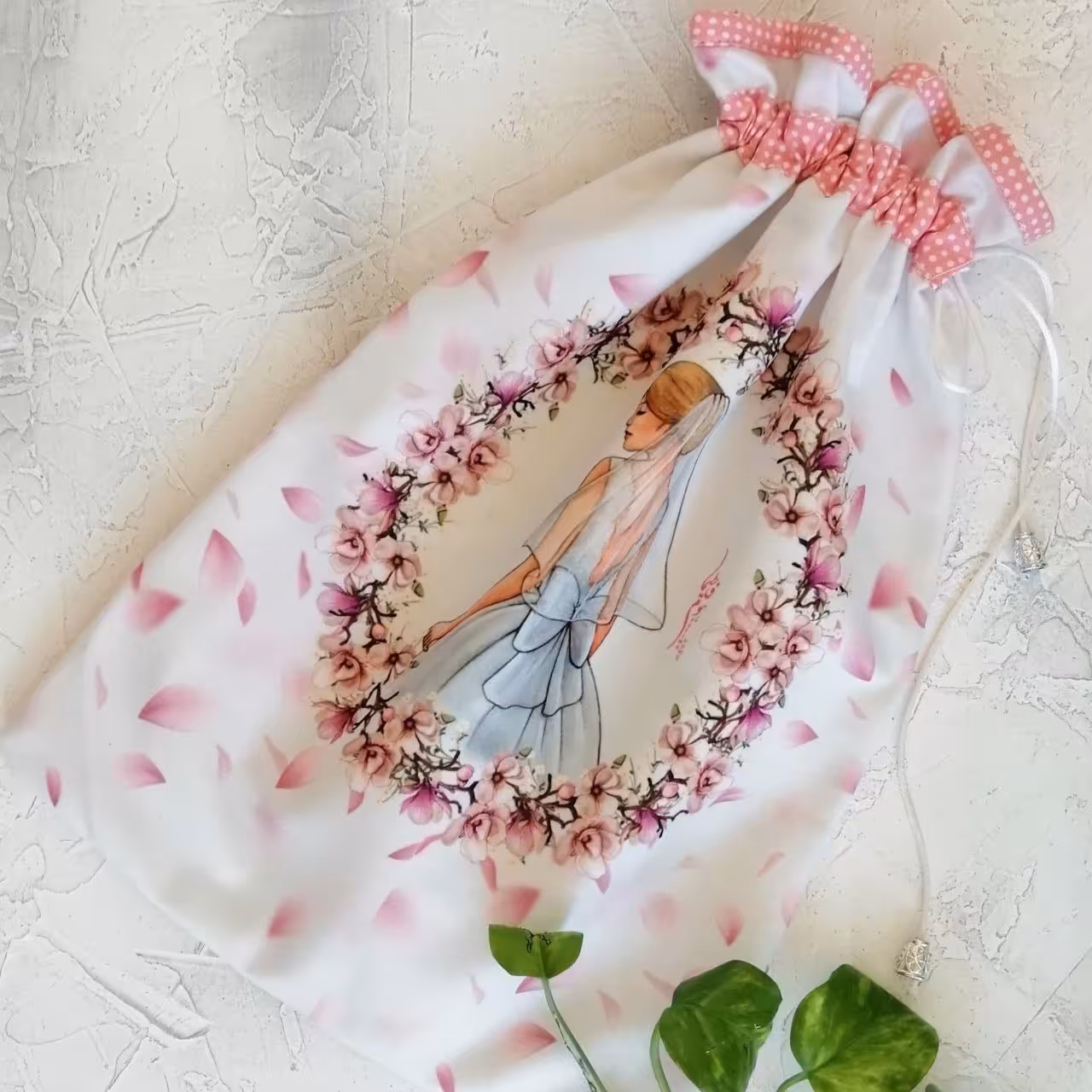 کیسه سبزی مخمل نسوز مدل لیلیان طرح 35