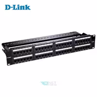 پچ پنل CAT6 UTP 48 پورت دی لینک مدل D-Link NPP-C61BLK481