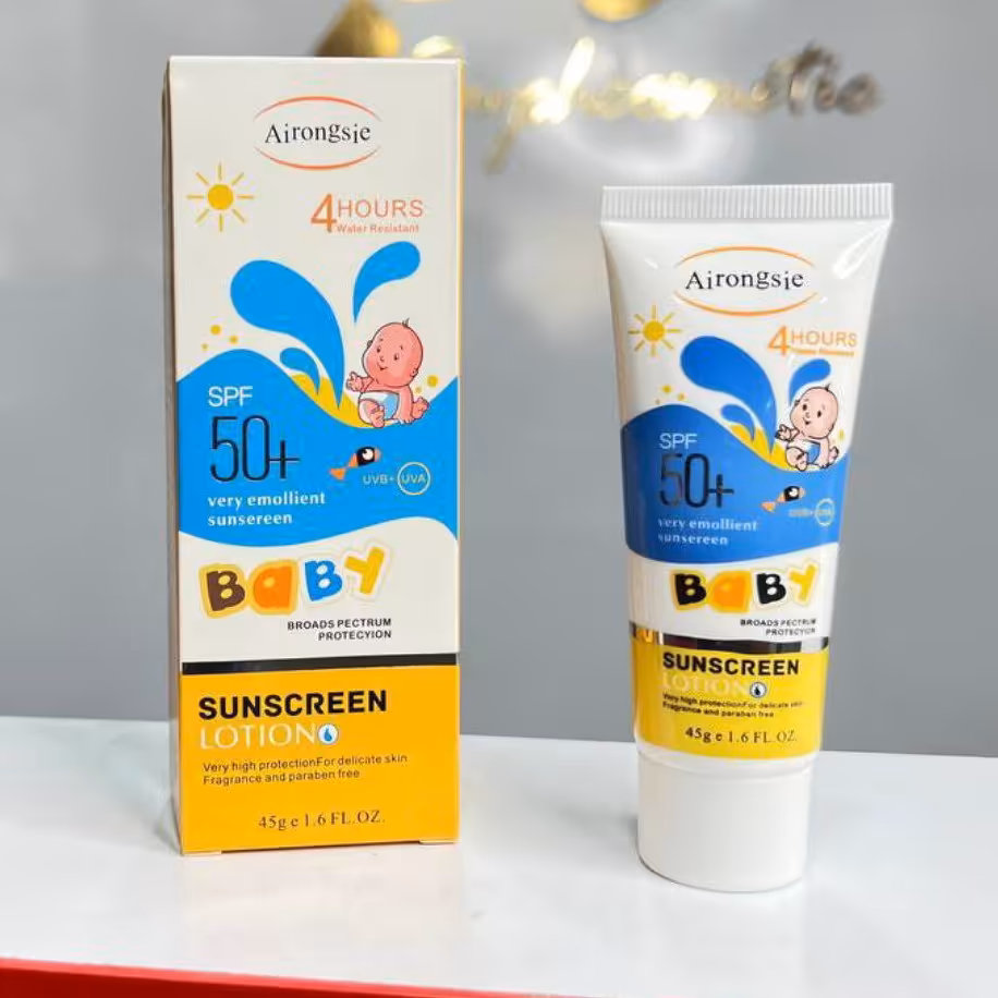 ضد آفتاب کودک اورجینال ضد حساسیت بدون رنگ