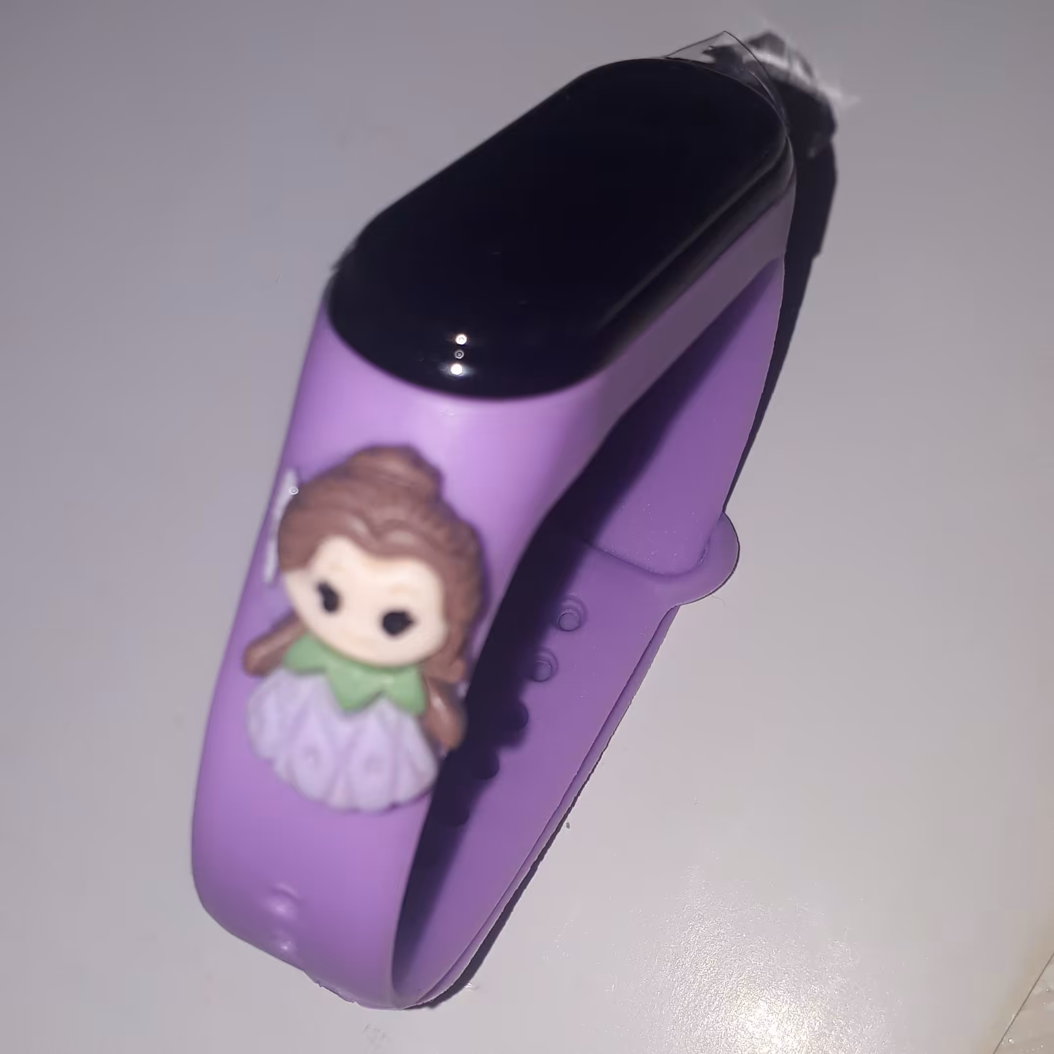 ساعت هوشمند بچه گانه -لمسی-ساعت عروسکی بچگانه رنگ یاسی. بنفش