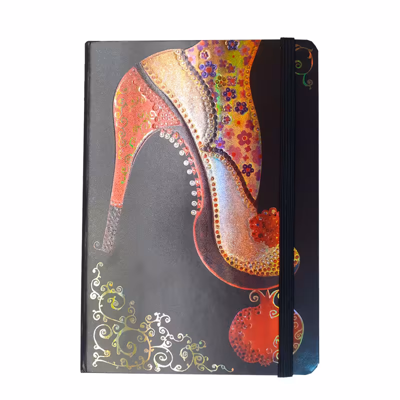 دفترچه یادداشت مدل کینگ طرح انار