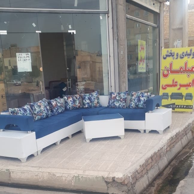 مبل ال کمجا ال دسته دوبل 7نفره