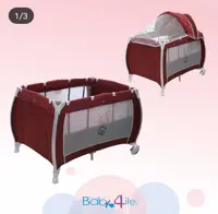 تخت و پارک بیبی فورلایف BABY4LIFE