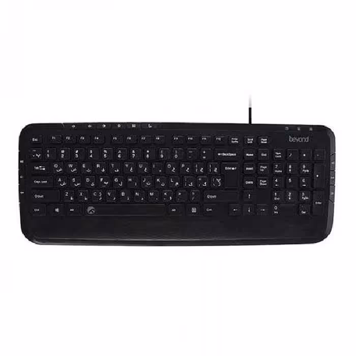 کیبورد بیاند مدل BK-8200 با حروف فارسی - پردیس پازار
