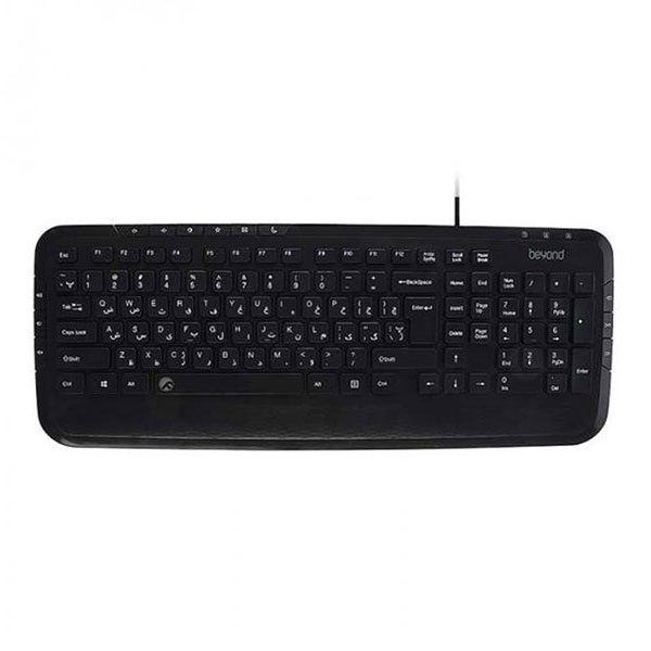 کیبورد بیاند مدل BK-8200 با حروف فارسی - پردیس پازار