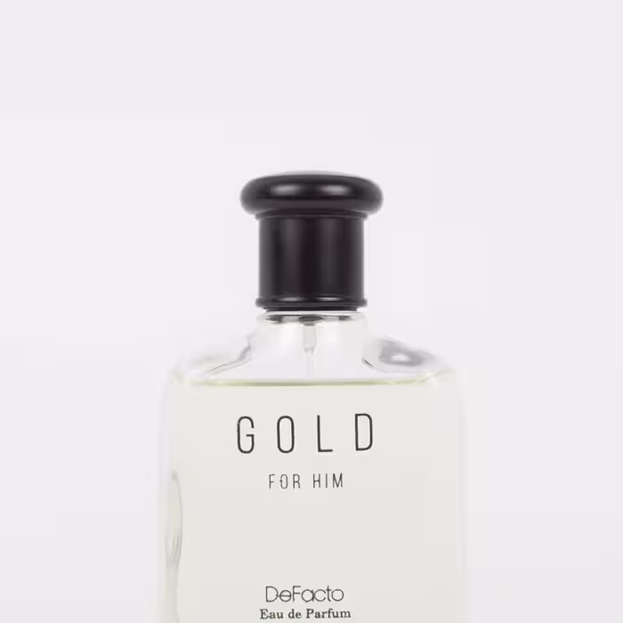 عطر مردانه Gold for him defacto حجم 100 میلی لیتر