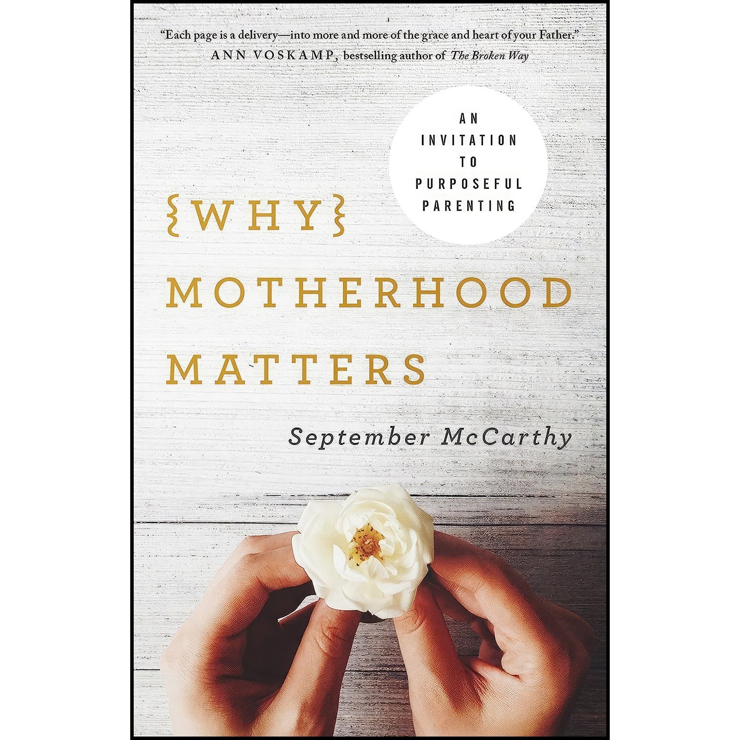 کتاب زبان اصلی Why Motherhood Matters اثر September McCarthy