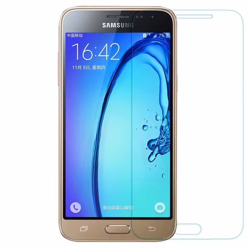محافظ صفحه نمایش گلس مناسب برای گوشی موبایل سامسونگ Galaxy J3