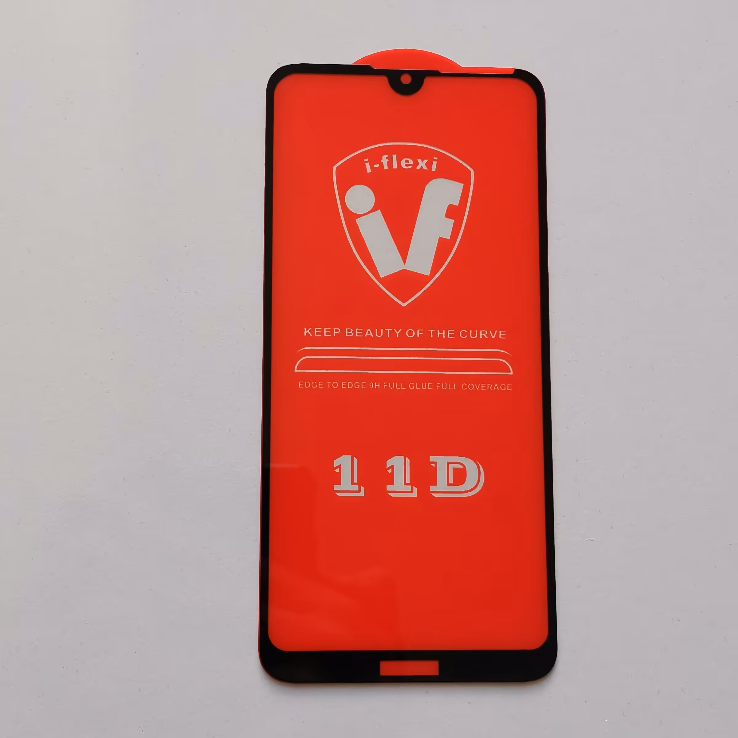 پک دوعددی گلس تمام صفحه 11D گوشی هوآوی Y7 prime 2019 