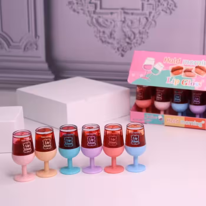 تینت لب طرح جام برند HOLD MORNING