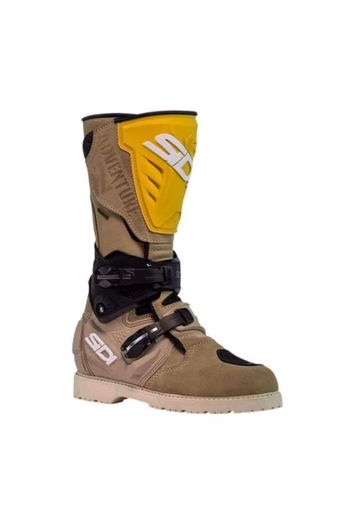 کفش و بوت موتورسیکلت چند رنگ مردانه زنانه ماجراجویی 2 GORE TEX SAND OCHER Sidi