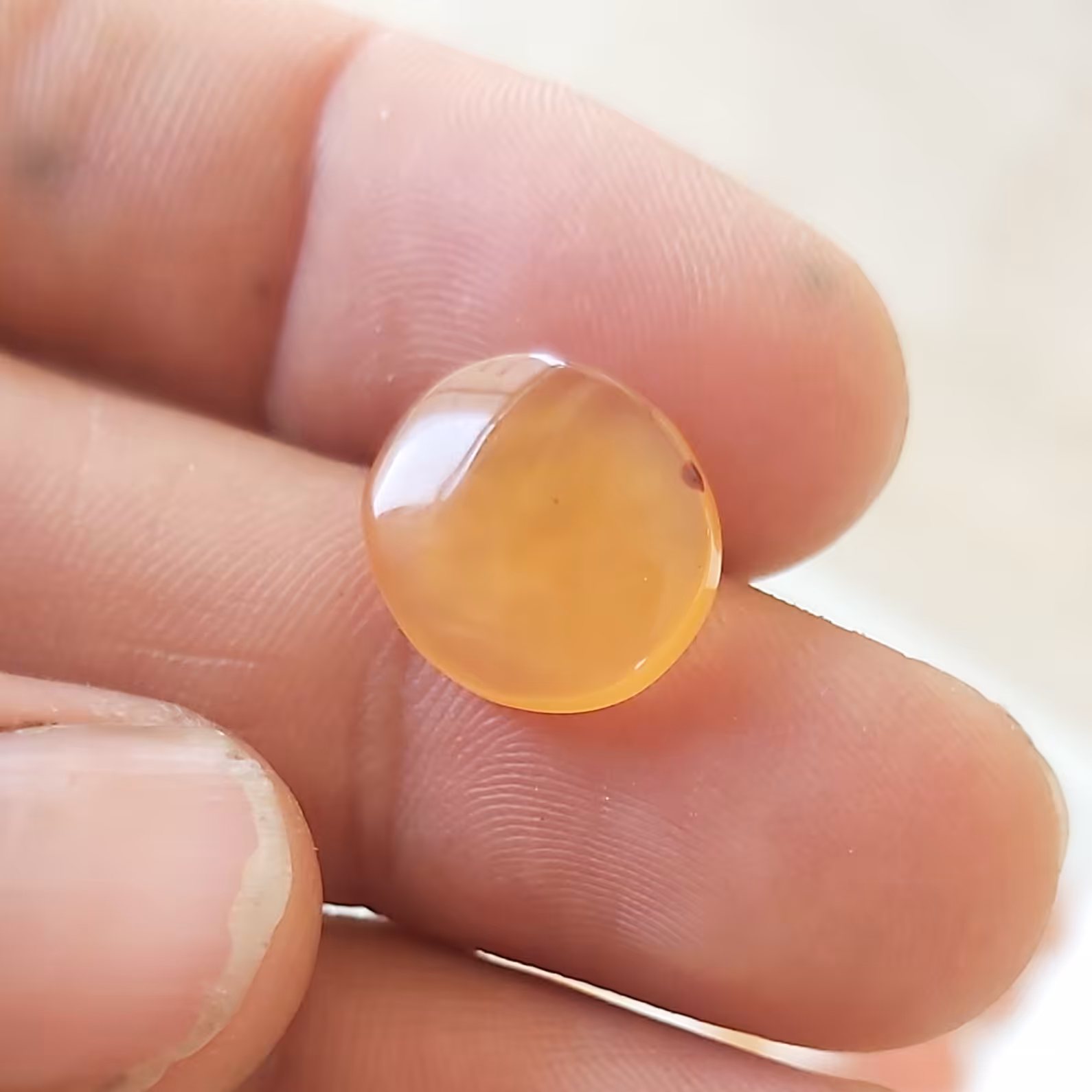 عقیق یمن زرد با ذکر شرف الشمس