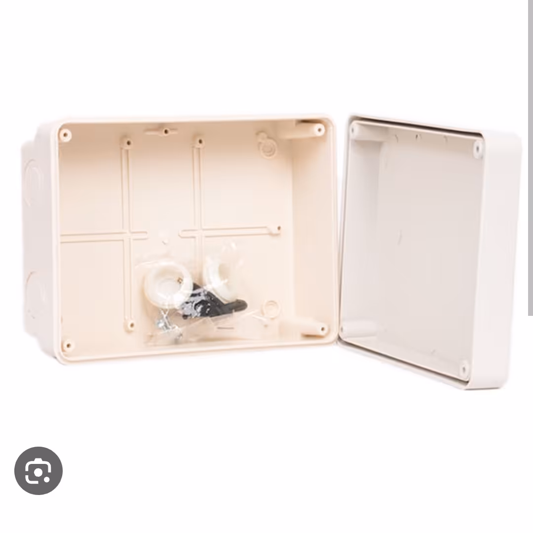 جعبه تقسیم برق  15 در 20  بسته 10 عددی