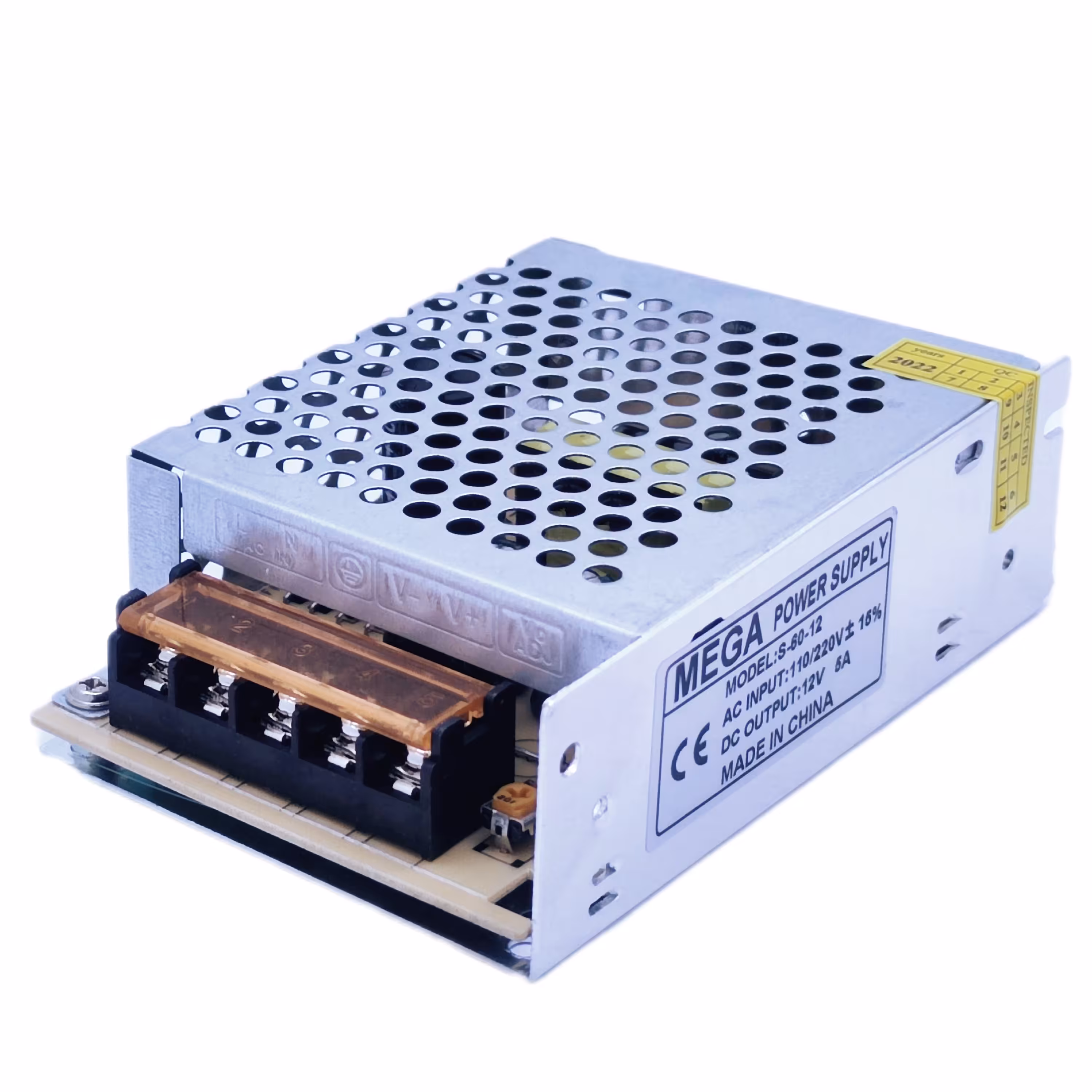 آداپتور تغذیه سوئیچینگ 12 ولت 5 آمپر