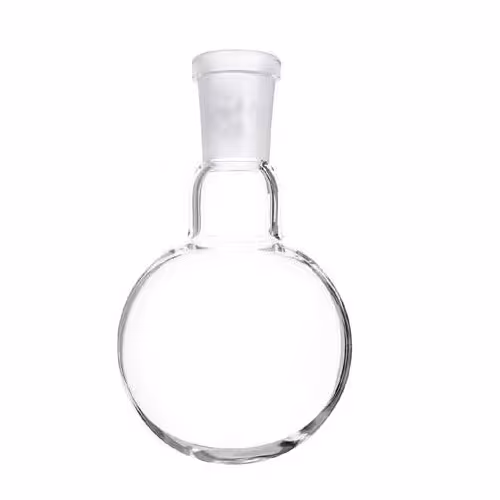 بالن 5 لیتری آزمایشگاهی پیرکس اصل قابل گرما ته گرد روژدار 