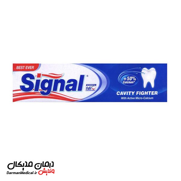 خمیر دندان سیگنال مدل Cavity Fighter تیوب 50 میلی لیتر