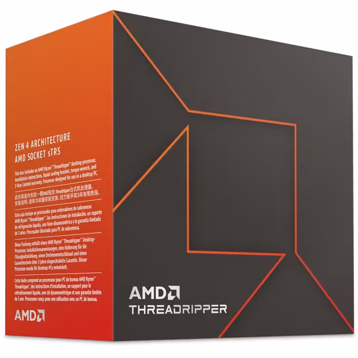 پردازنده ای ام دی CPU AMD Ryzen Threadripper 7970X باکس