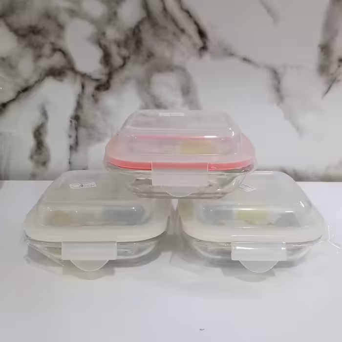 ظروف شیشه ای لیمون 210میلی لیتر