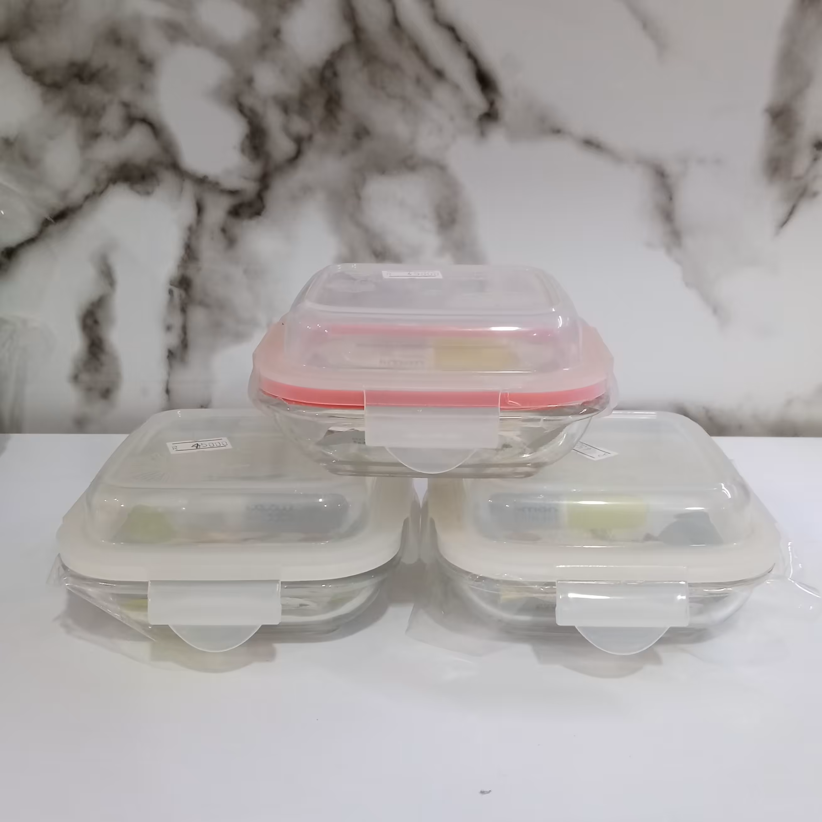 ظروف شیشه ای لیمون 210میلی لیتر