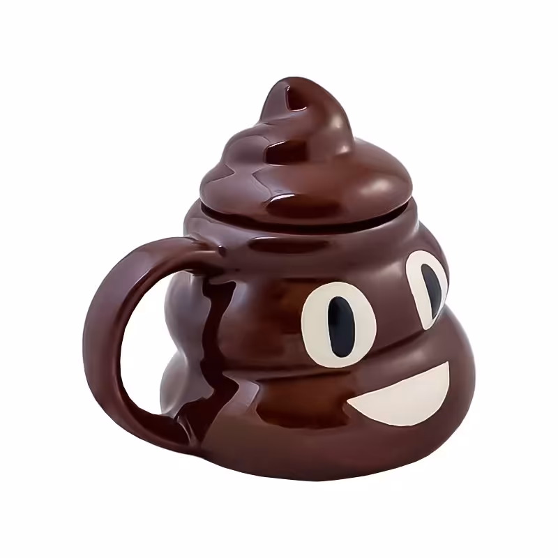 ماگ فانتزی در دار ایموجی پوپ POOP برند لولولند کد 39013
