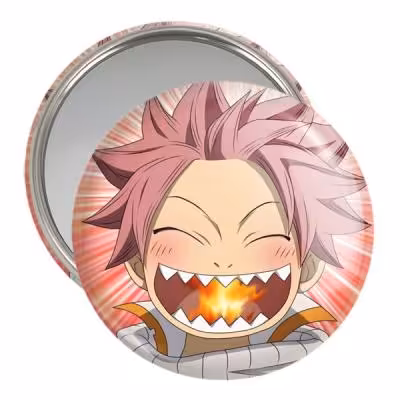 آینه جیبی خندالو مدل ناتسو انیمه فری تیل Fairy Tail کد 16488