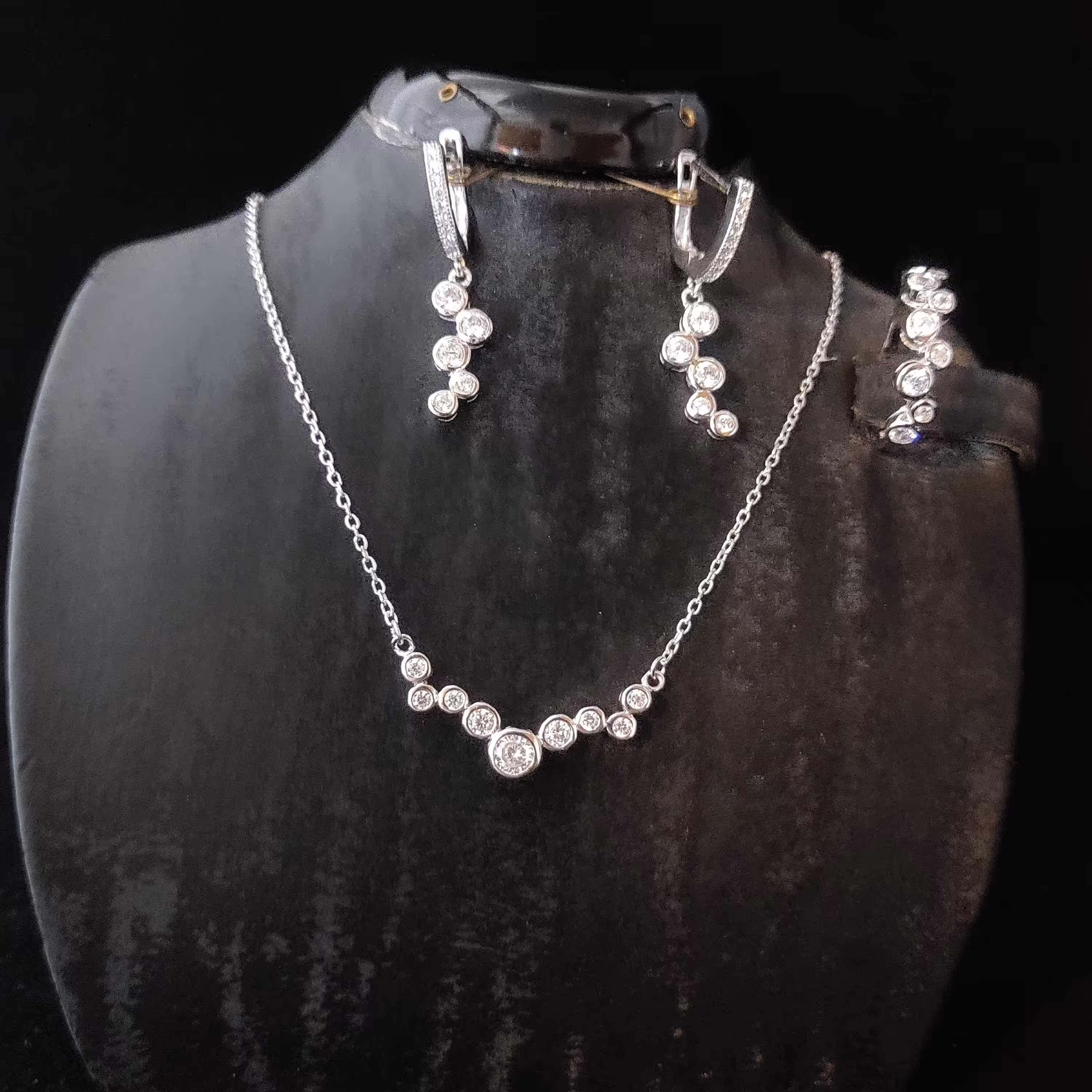 ست نقره خارجی مدل توپی 