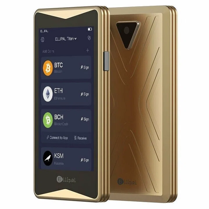 خرید و قیمت کیف پول سخت افزاری الیپال تایتان Ellipal Titan