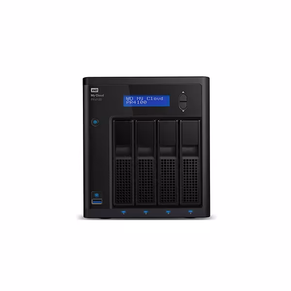 ذخيره ساز تحت شبکه Western Digital مدل WD My Cloud PR4100 WDBNFA0240KBK 4-Bay ظرفيت 24 ترابايت - فروشگاه اینترنتی طیف سنتر