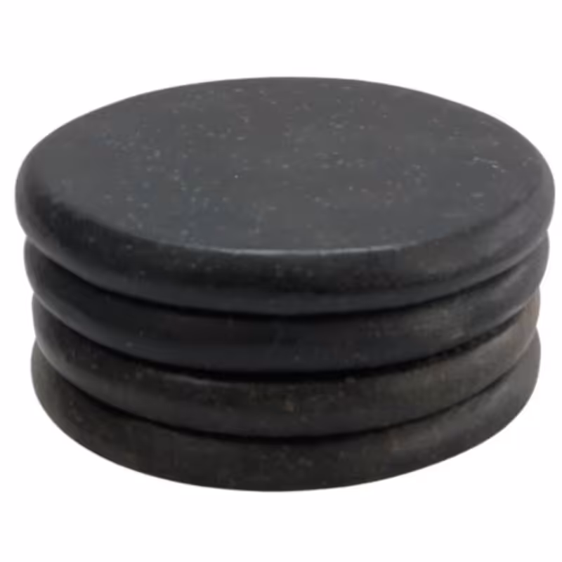 سنگ ماساژ بیضی شکل پک 4 عددی در سایز های مختلف 