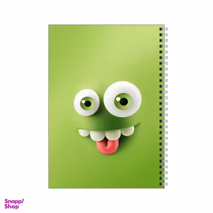 دفتر مشق 100 برگ بامبیلیپ طرح دیو زبون دراز کد 0793232