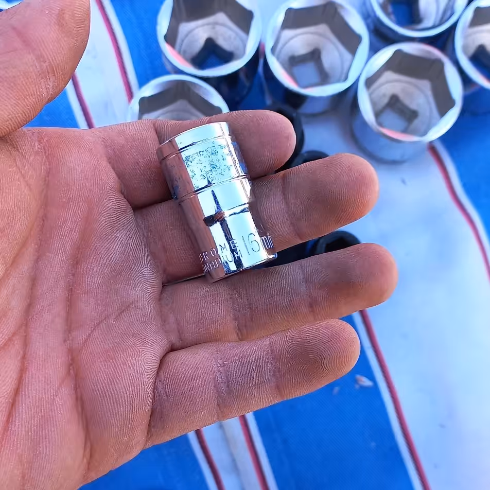 بکس 16 کوتاه 12 پر  استیل فولاد کروم وانادیوم 