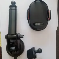 هولدر موبایل HISKA HK-2197 دوحالته ( دریچه کولر - شیشه ای )