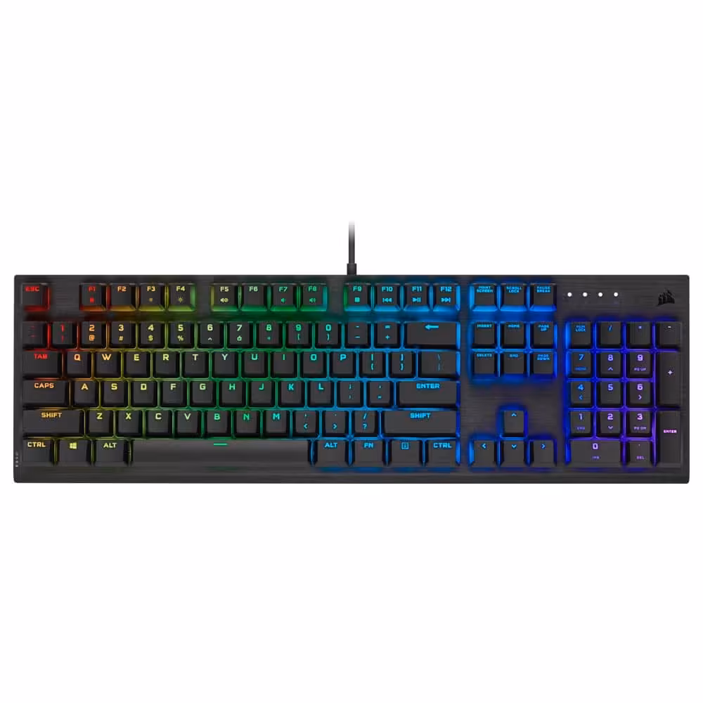 کیبورد گیمینگ کورسیر Corsair K60 RGB PRO Cherry Viola