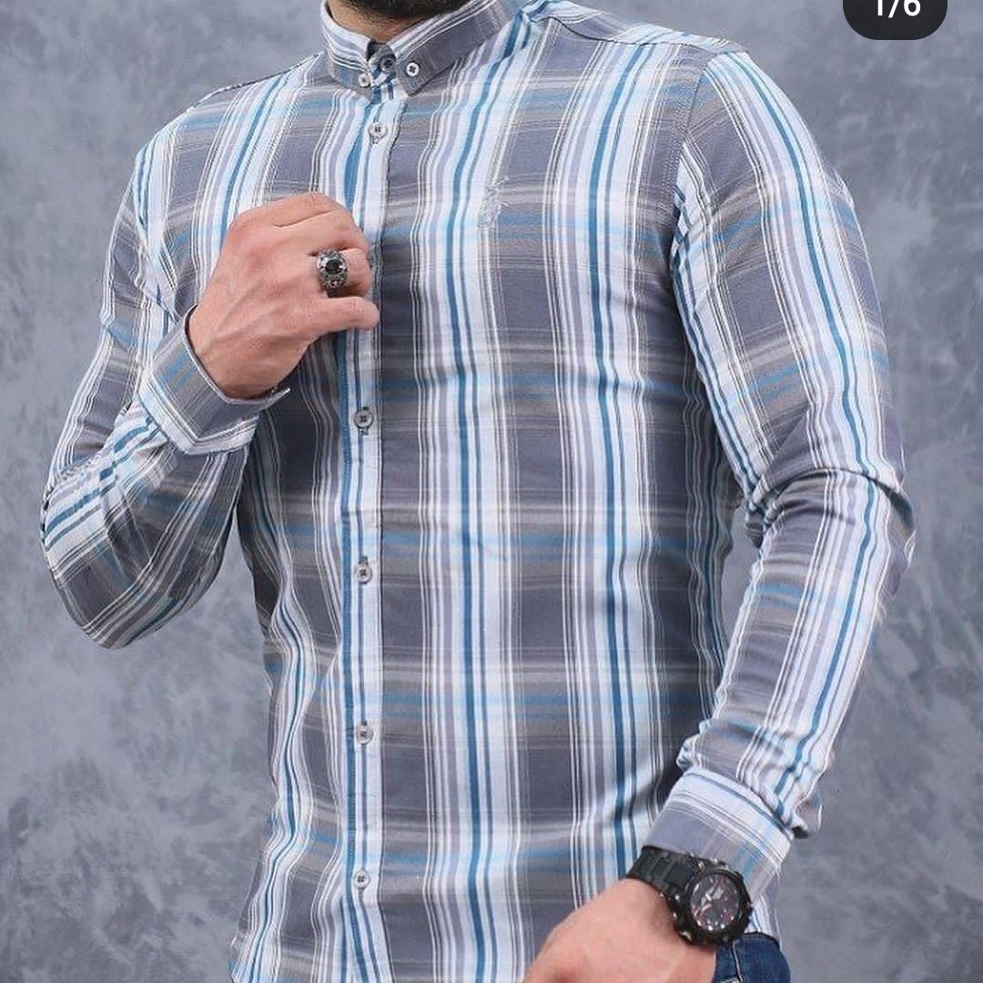 پیراهن مردانه دارای سایز m تا 4x .جنس نخ پنبه کش اعلا