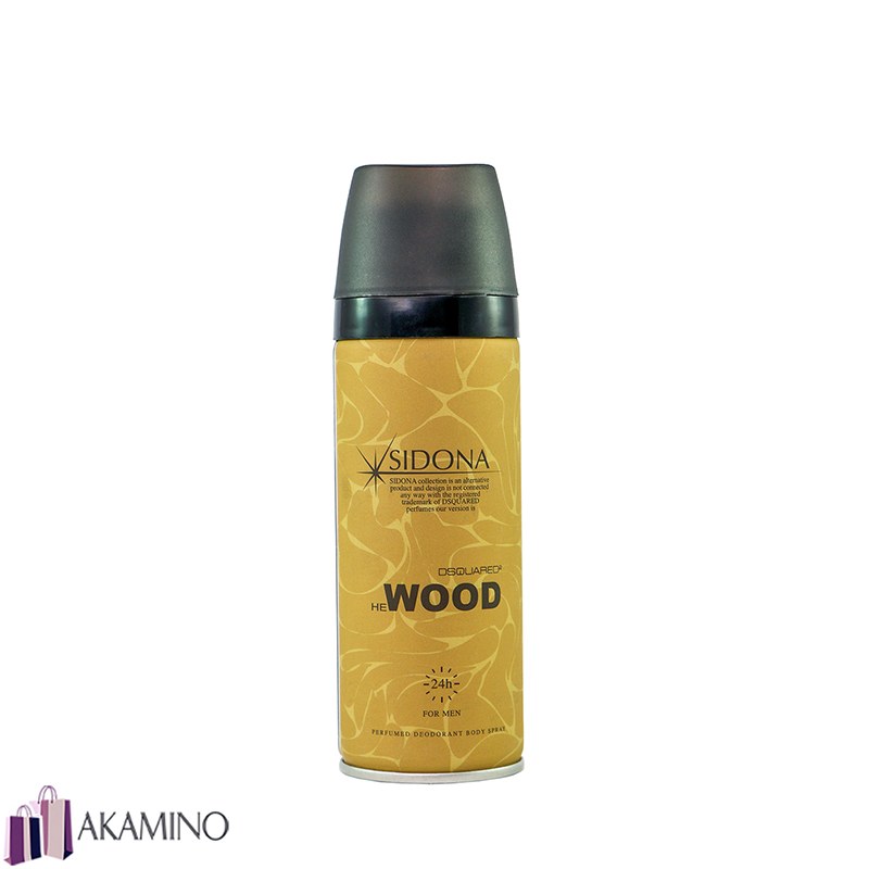 اسپری خوشبو کننده بدن مردانه سیدونا مدل He Wood