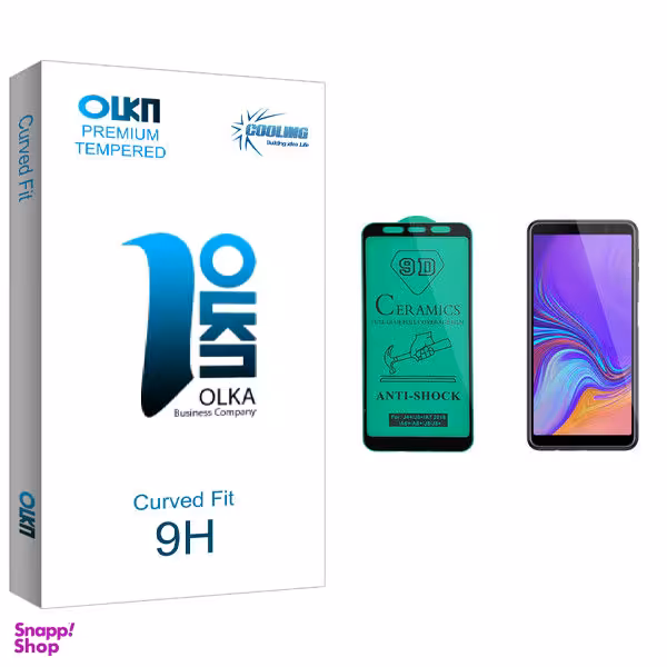 محافظ صفحه نمایش سرامیکی کولینگ مدل Olka glass مناسب برای گوشی موبایل سامسونگ Galaxy A7 2018/A750