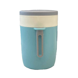 فلاسک غذا 580 میل آبی کمرنگ
