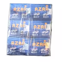 شیر مهره ماسوره دار دسته پروانه ای یک سر مغزی آذران129سایزسه چهارم کارتن60عددی