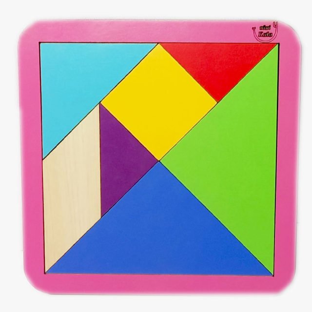 پازل چوبی تانگرام