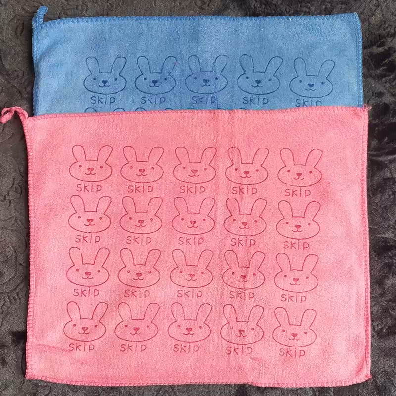 دستمال آشپزخانه مدل  خرگوش جنس سنگین اصل 40 سانتی دستمال نمگیرنظافت