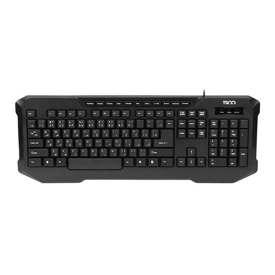 قیمت و خرید کیبورد باسیم تسکو مدل TK-8034 | یاس ارتباط
