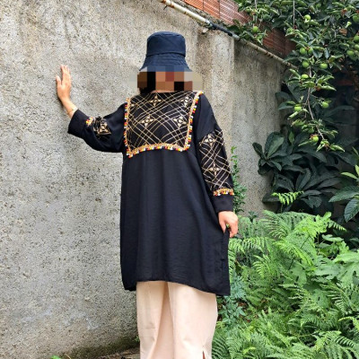 تونیک مانتویی بلند زنانه جنس کرسپو
