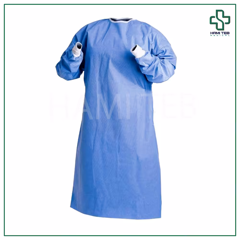 گان جراح مچ دار قد 120 سانت 38 گرم