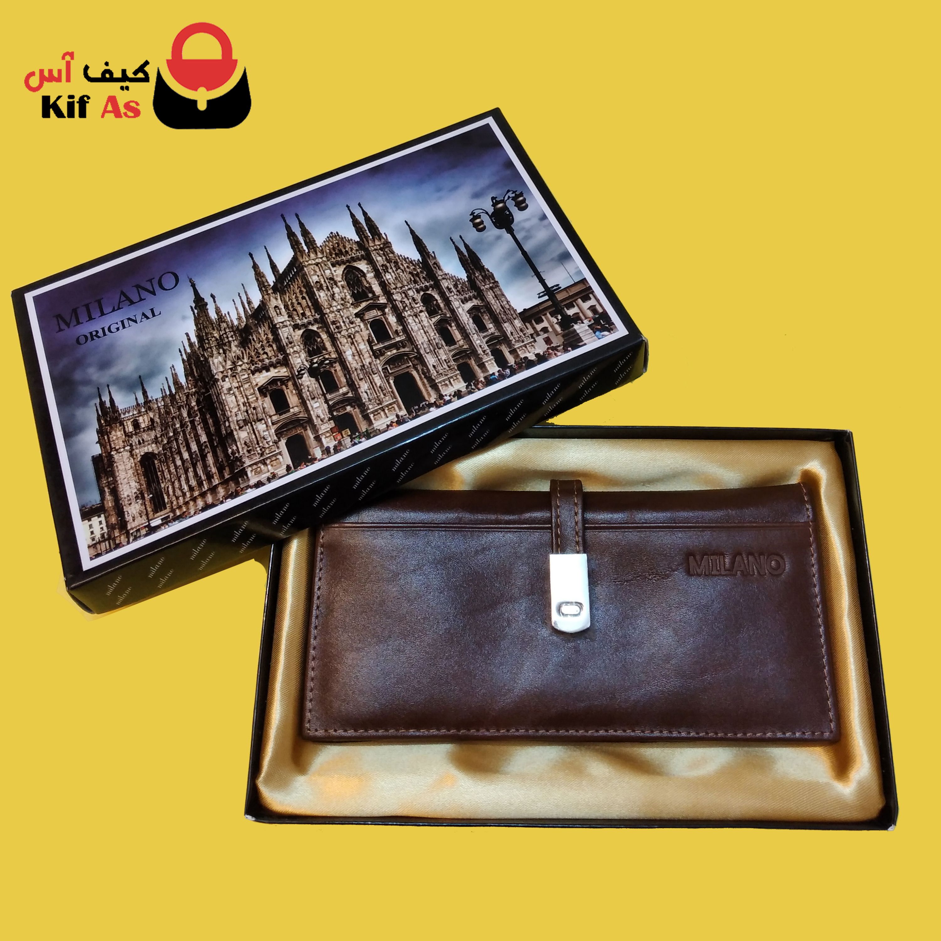 کیف پول مردانه چرم طبیعی